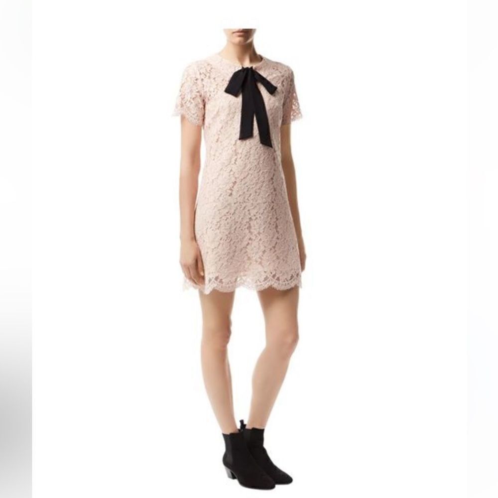 English Factory Lace Bow Dress